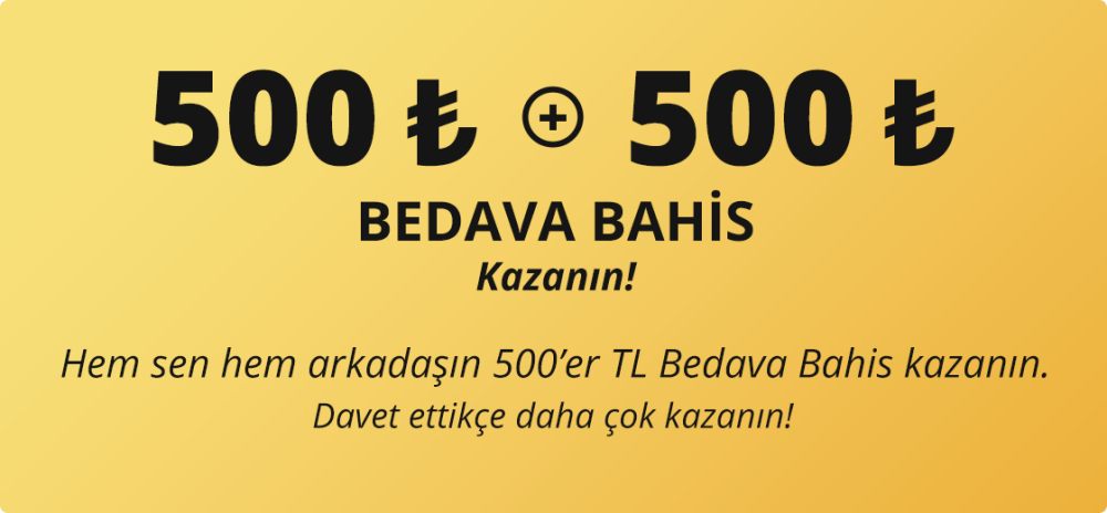 Mobilbahis 500 TL Bedava Bahis